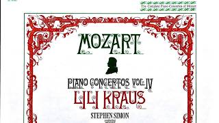 Mozart  Piano Concertos 9 Jeunehomme15161234568  Presentation Centrecord  Lili Kraus [upl. by Yentyrb]