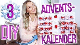 3 DIY ADVENTSKALENDER  40 IDEEN ZUM BEFÜLLEN TheBeauty2go [upl. by Damien]