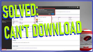 SOLVED Cannot Download Files With Chrome or Edge [upl. by Anetsirk]