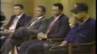 Ali Frazier Norton amp Holmes on Donahue Show Rare [upl. by Hekker216]