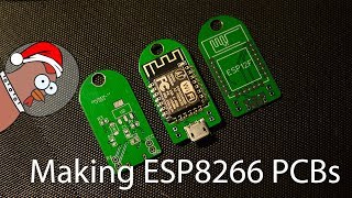 Making ESP8266 PCB Prototypes [upl. by Sydel]