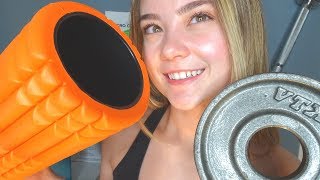 ASMR PERSONAL TRAINER ROLE PLAY Fitness Consultation Writing Sounds Soft Spoken Binaural [upl. by Jarvey629]