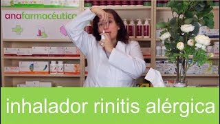 Rinitis 4 ¿cómo usar un corticoide inhalado [upl. by Eiramave]