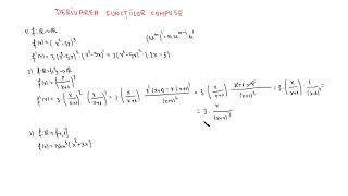 Derivatele functiilor compuse  LectiiVirtualero [upl. by Acitel877]
