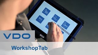 VDO Workshop Tablet  The VDOTablet for tachograph inspection [upl. by Uos]