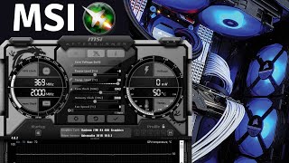Como controlar ventiladores msi afterburner 2024 ✅ TUTORIAL [upl. by Burg]