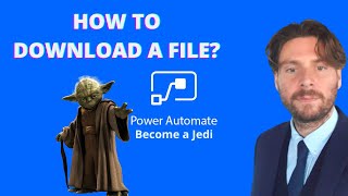 Microsoft Power Automate Tutorial  How to download a file [upl. by Gruver474]