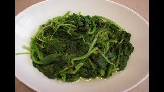 Easiest Cooked Spinach Ever [upl. by Enyaw194]