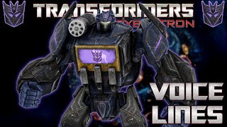 All Soundwave Voice Lines [upl. by Phenica645]