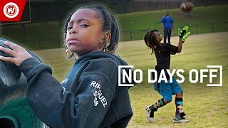 8 YearOld Football PRODIGY  Jaylen Huff Highlights [upl. by Einnoj]