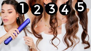 5 TUTORIAL FACILI PER FARE I CAPELLI MOSSI CON LA PIASTRA  DYSON CORRALE ASK [upl. by Jon]