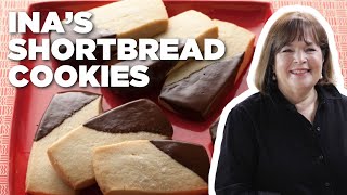 Ina Gartens Shortbread Cookies  Barefoot Contessa  Food Network [upl. by Luis]