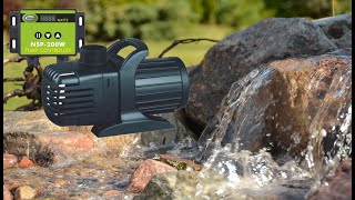 Pompa do oczka wodnego kaskady 💧 AQUA NOWA NSP 20000  Pond pump with controller  Teichpumpe [upl. by Zolner]