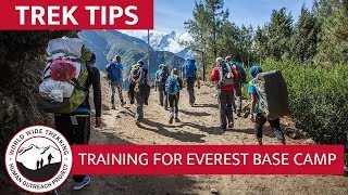 Training for the Everest Base Camp Trek  Trek Tips [upl. by Reppep812]