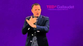 Understanding Humankind Through Gesture  Benjamin Lewis  TEDxGallaudet [upl. by Cook916]