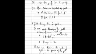 General Relativity Lecture 1 Introduction Spacetime [upl. by Derag]