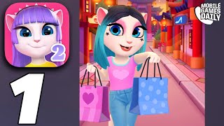 My Talking Angela Android Gameplay  Great Makeover HD 2018 [upl. by Adigun]