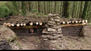 bushcraft dugout underground shelterunderground house [upl. by Hough]