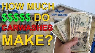 I Bought a CARWASH Heres How Much  It Makes [upl. by Strepphon374]