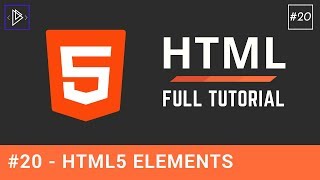 20  HTML5 Semantic Elements  HTML Full Tutorial [upl. by Mian]