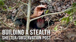 Building a Stealth ShelterObservation Post  ON Three [upl. by Erkan844]