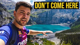 THIS you Need to Know  Oeschinensee Switzerland  Hike from Kandersteg  DJI Mavic Mini Cinematic [upl. by Aihtnamas]