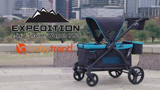 Baby Trend Expedition® 2in1 Stroller Wagon PLUS [upl. by Nathanil973]