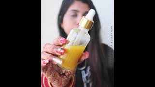 DIY TURMERIC SERUM Clear amp Glowing Skin [upl. by Ytnom226]