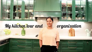 My New Kitchen Tour amp Organization [upl. by Kauffman]