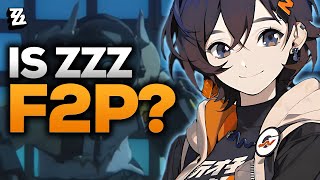 HOW F2P IS ZENLESS ZONE ZERO [upl. by Aldwin]