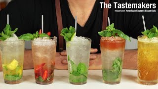 5 x MOJITO Variations  Refreshing Rum Cocktails [upl. by Suruat]