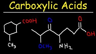 Naming Carboxylic Acids  IUPAC Nomenclature [upl. by Bryna254]