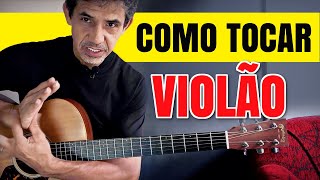 COMO TOCAR VIOLÃO EM 15 MINUTOS  Aula de violão do zero [upl. by Xylon139]