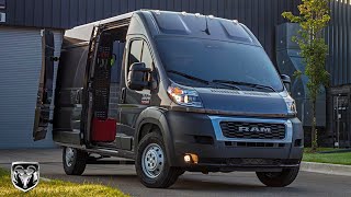 2022 Ram ProMaster Cargo Van Gets New Tech [upl. by Stoneham25]