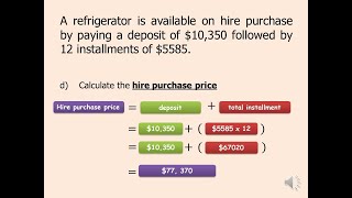 Hire Purchase Price vs Cash Price [upl. by Puklich]