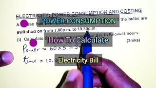 power consumption calculation [upl. by Warner]