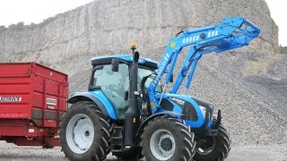 Field test Landini C6130C tractor [upl. by Efron684]