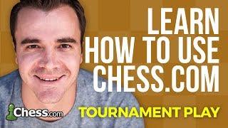 Using Chesscom How To Play In Tournaments [upl. by Aslin]