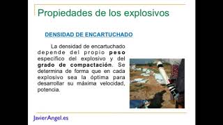 Características y propiedades de los explosivos [upl. by Niple911]