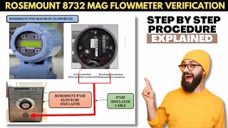 Rosemount 8732 Magnetic Flowmeter Verification Procedure  Rosemount Flow Transmitter Calibration [upl. by Aneela]