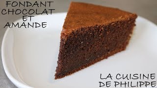 Fondant chocolat et amande [upl. by Salta]