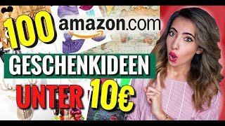 100 nützliche AMAZON Geschenkideen UNTER 10€ für Familie Freund Freundin [upl. by Mar]