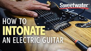 How to Intonate an Electric Guitar [upl. by Elok]