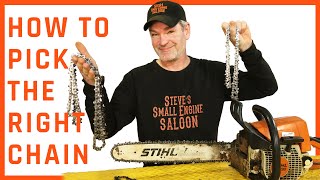 How To Buy The Proper Chain For A Chainsaw [upl. by Hesler]