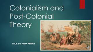 Colonialism and PostColonial Literary Criticism [upl. by Cadal]