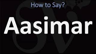 How to Pronounce Aasimar CORRECTLY [upl. by Igic117]