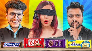 GUESS the CHOCOLATE Challenge 🍫 ft Triggered Insaan [upl. by Krenn]