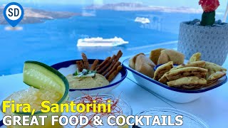 Fira Santorini  Marinera  Excellent Restaurant amp Bar [upl. by Arrakat362]