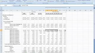 How to Build a Basic Financial Projection  Business Finance [upl. by Nulubez]