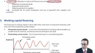 CIMA F1 Introduction to Working Capital [upl. by Leatrice]